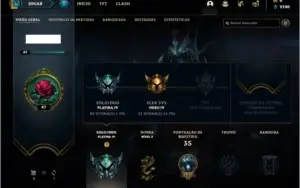 Conta platina 4 com 30 champs e 2 skins SEM EMAIL VERIFICADO