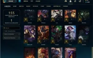 Conta Platina 4 (FLEX) com 50 Champs e 26 Skins