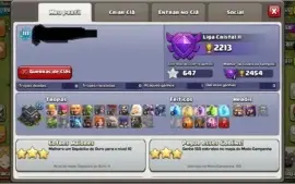 Clash of Clans - CV 09 barato e com TROCA DE NOME