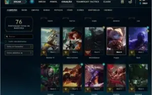 Conta de LOL DIAMANTE 4 MMR ALTO