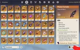 ⭐Genshin Impact/Keking=skin, Ganyu,zhongli,Raiden,kokomi,qiq