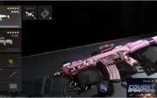 CONTA WARZONE ROZE CAMOS GOLD