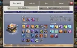 clash of clans cv11 + 800 gemas