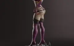 Mileena mortal kombat stl 3d