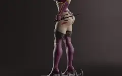 Mileena mortal kombat stl 3d