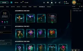 Conta Valorant e League Of legends