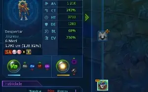 Vendo Conta no servidor LADMO OMEGAMON