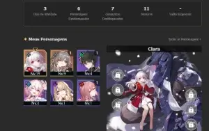Conta Top Genshin Impact AR55 12 T5 + Star Rail com Clara