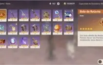 AR 55 - Ganyu + Amos, Ayaka, Zhongli, Hutão, Eula, Jean + ..