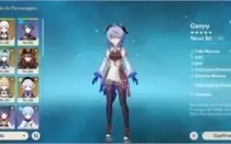 AR 55 - Ganyu + Amos, Ayaka, Zhongli, Hutão, Eula, Jean + ..