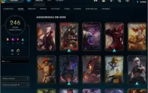 Conta League of Legends com EA para troca de nome