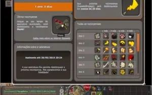 Conta Sacrier lvl 186/eca lvl 141