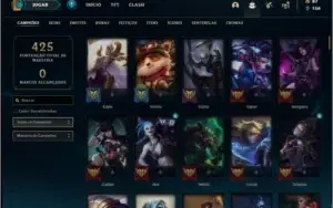 Conta ouro 3 com 600k de Kayle, 133 champs e 68 skins