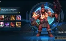 Conta Wild Rift Esmeralda 4 com skin da riven!