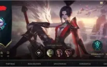 Conta Wild Rift Esmeralda 4 com skin da riven!