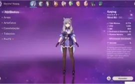 AR 44 Eula + Kequing + 20k de gemas é benção ativa!