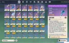 AR 44 Eula + Kequing + 20k de gemas é benção ativa!