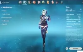 AR 44 Eula + Kequing + 20k de gemas é benção ativa!
