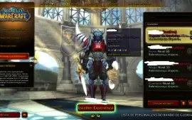 Conta no World of Warcraft (WOW) varios personagens nivel 60
