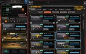 CONTA DE CROSSFIRE 34 M.N E 27 VIPS + M4A1 SAKURA (MT RARA)