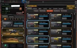 CONTA DE CROSSFIRE 34 M.N E 27 VIPS + M4A1 SAKURA (MT RARA)