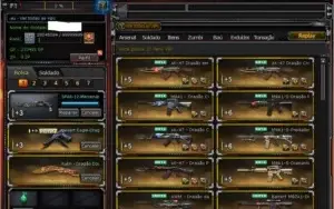CONTA DE CROSSFIRE 34 M.N E 27 VIPS + M4A1 SAKURA (MT RARA)