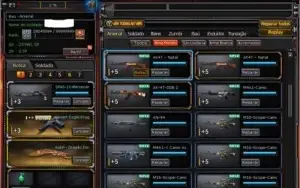 CONTA DE CROSSFIRE 34 M.N E 27 VIPS + M4A1 SAKURA (MT RARA)