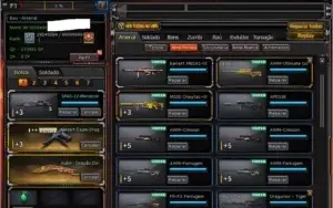 CONTA DE CROSSFIRE 34 M.N E 27 VIPS + M4A1 SAKURA (MT RARA)