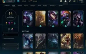 Vendo conta league of legends