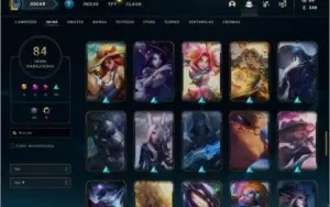 Vendo conta league of legends