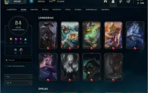 Vendo conta league of legends