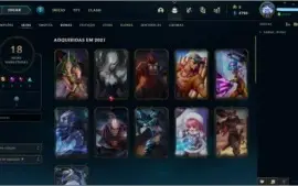 CONTA LEAGUE OF LEGENDS