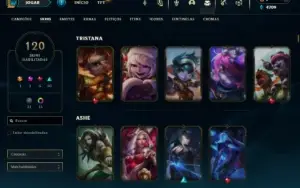 Conta Full Acesso - 120 Skins - Main Adc - Beta Latam