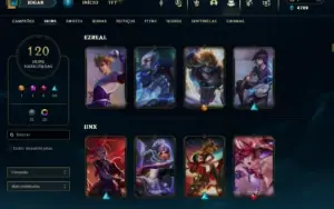 Conta Full Acesso - 120 Skins - Main Adc - Beta Latam