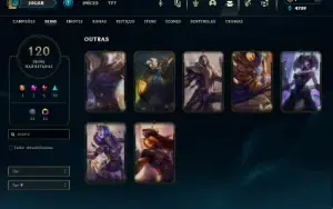 Conta Full Acesso - 120 Skins - Main Adc - Beta Latam