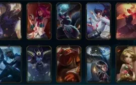 Conta lv 488 Plat IV (136 skins, 47 cromas) leia descrição!!