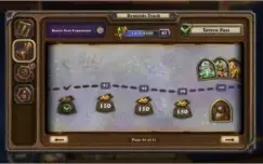 CONTA HEARTHSTONE 130+ LENDARIAS STANDART