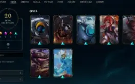 Conta League of Legends Full Acesso - 33 Champs e 20 Skins