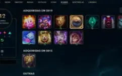 Conta League of Legends Full Acesso - 33 Champs e 20 Skins