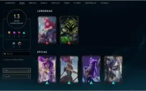 Conta Valorant Imortal + Conta LOL. Muitas skins + passe