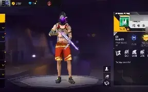 Conta Free fire com skin do kakashi é muito mais!!!