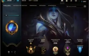 Conta League of Legends Level 185, Gold 4 6k de RP