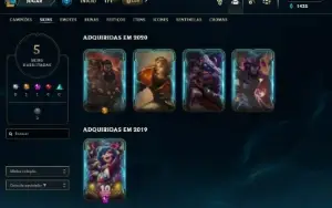 14,90 - Skin Ultimate/Mitica - Full Acesso - Unranked