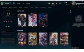 Conta lol platina 4