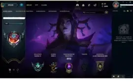Conta lol platina 4