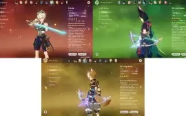 Genshin Ar57 - C/ 18 Chars - 5★/ 6 Armas - 5★/ Raiden + Luz