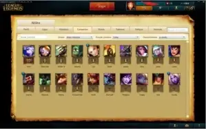 Conta prata 3 com varias skins lendaria