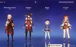 CONTA GENSHIN IMPACT AR 55 KAZUHA C/ESPADA CELESTIAL E+