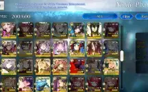 Conta Fate Grand Order FGO - NA / 32 Servos SSR