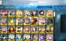 Conta Fate Grand Order FGO - NA / 32 Servos SSR